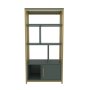 HANAH HOME Polica za knjige Valero Green Gold - slika 4