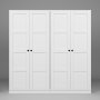 HANAH HOME Ormar bele boje Lucas 1600 87 - slika 5