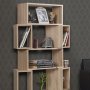 HANAH HOME Polica za knjige Box Light Oak - slika 2