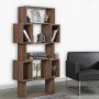 HANAH HOME Polica za knjige Box Dark Oak - slika 1