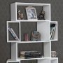 HANAH HOME Polica za knjige Box Shiny White - slika 3