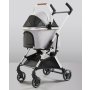 Bolzz Kolica za ljubimce Premium Gray - slika 2