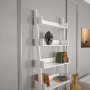 HANAH HOME Polica za knjige Only White - slika 4