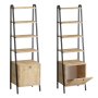 HANAH HOME Polica za knjige Mona Sapphire Oak Black - slika 3