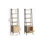 HANAH HOME Polica za knjige Mona Sapphire Oak Black - slika 4