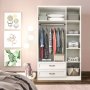 HANAH HOME Ormar mat bela boja Rb 050 - slika 3