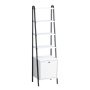 HANAH HOME Polica za knjige Lisa Black White - slika 3