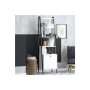 HANAH HOME Polica za knjige Lisa Black White - slika 1
