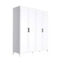 HANAH HOME Ormar u beloj boji Grd 1040 Dd 3 - slika 2
