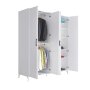 HANAH HOME Ormar u beloj boji Grd 1040 Dd 3 - slika 3