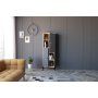 HANAH HOME Polica za knjige Sorrento Sapphire Oak Antracite - slika 2