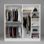 HANAH HOME Ormar bele boje Lucas 1600 86 - slika 5