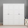 HANAH HOME Ormar bele boje Lucas 1600 91 - slika 2