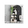 HANAH HOME Polica za knjige Oliva Sapphire Oak Black - slika 1