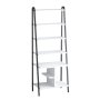 HANAH HOME Polica za knjige Bruno Black White - slika 3