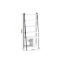HANAH HOME Polica za knjige Bruno Black White - slika 4