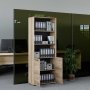 HANAH HOME Polica za knjige Nkt 552 Tt 1 - slika 4