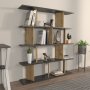 HANAH HOME Polica za knjige Grace Black Oak - slika 3