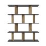 HANAH HOME Polica za knjige Grace Black Oak - slika 4
