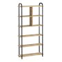 HANAH HOME Polica za knjige Tera Sapphire Oak Black - slika 3