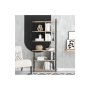 HANAH HOME Polica za knjige Tera Sapphire Oak Black - slika 1
