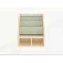 HANAH HOME Polica za knjige Coco Sapphire Oak - slika 4