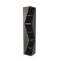 HANAH HOME Polica za knjige Arrow Anthracite - slika 4