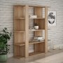 HANAH HOME Polica za knjige Tita Oak Oak - slika 2