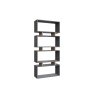 HANAH HOME Polica za knjige Langdon Anthracite Oak - slika 2