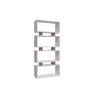 HANAH HOME Polica za knjige Langdon White Oak - slika 2