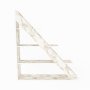HANAH HOME Polica za knjige Pisagor White - slika 5