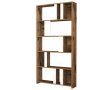 HANAH HOME Polica za knjige Lima Walnut White - slika 4