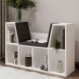 HANAH HOME Polica za knjige Livora White - slika 3