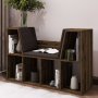 HANAH HOME Polica za knjige Livora Rustic Walnut - slika 3
