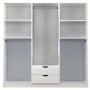 HANAH HOME Ormar mat bele boje Rb 157 - slika 5