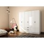 HANAH HOME Ormar mat bele boje Rb 157 - slika 1
