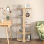HANAH HOME Polica za knjige Ayzi Oak - slika 2