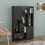 HANAH HOME Polica za knjige De More Anthracite - slika 2