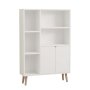 HANAH HOME Polica za knjige Lumo White - slika 4