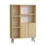 HANAH HOME Polica za knjige Lumo Sapphire Oak - slika 4