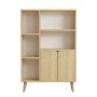 HANAH HOME Polica za knjige Lumo Sapphire Oak - slika 5