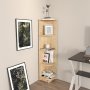 HANAH HOME Polica za knjige Liva Oak - slika 1