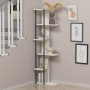 HANAH HOME Polica za knjige Feza White - slika 1