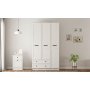 HANAH HOME Ormar mat bela boja Rb 168 01 002 - slika 2