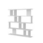 HANAH HOME Polica za knjige Wind White - slika 3