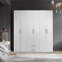HANAH HOME Ormar White (479ADR1906) - slika 1