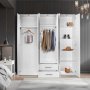 HANAH HOME Ormar White (479ADR1906) - slika 2