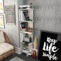 HANAH HOME Polica za knjige Alis White - slika 2
