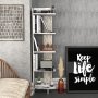 HANAH HOME Polica za knjige Alis White - slika 1