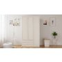 HANAH HOME Ormar mat bele boje Rb 076 - slika 2